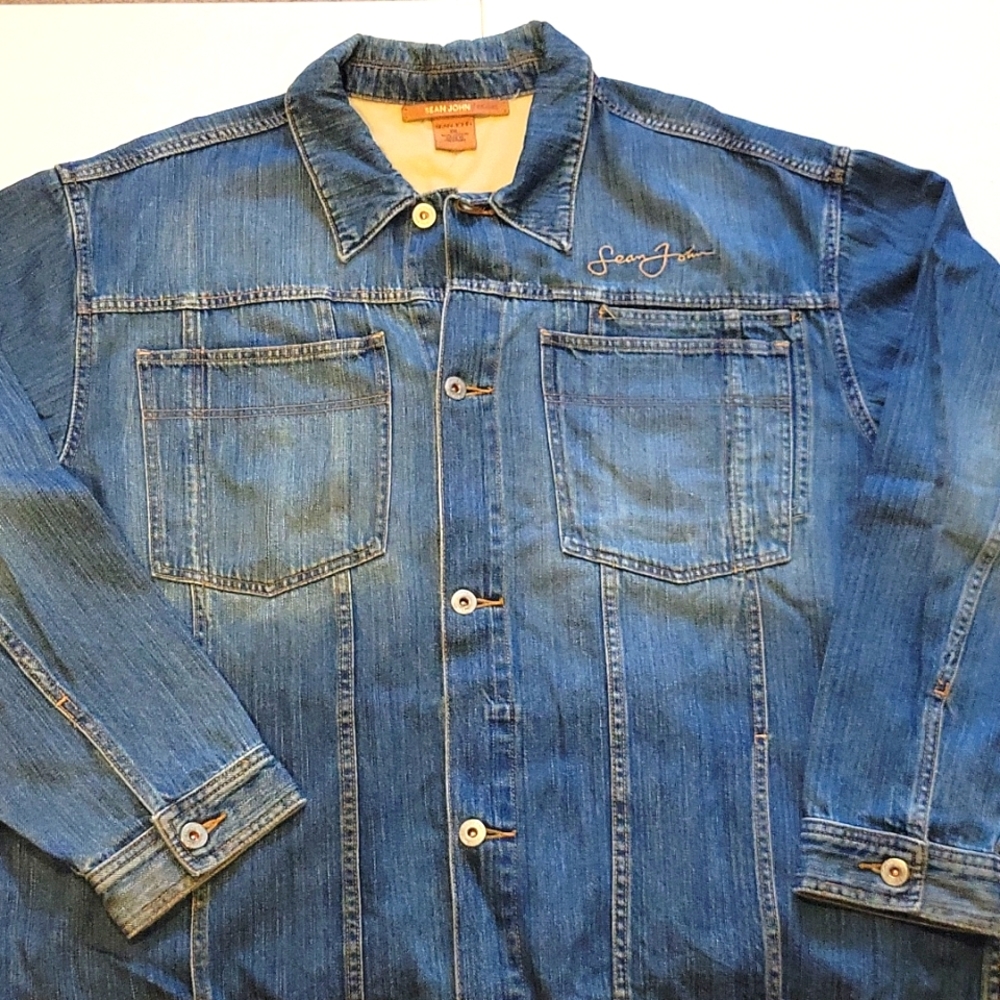 Sean John jeans shirt jacket XXL